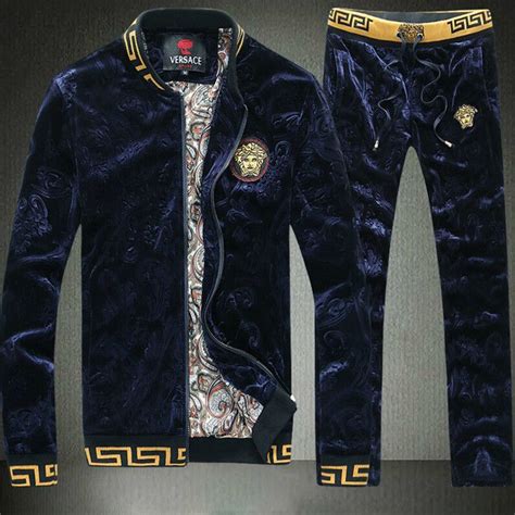 versace velour tracksuit cheap|versace tracksuit men's price.